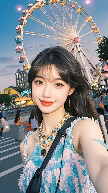 湖心亭雨·院线夜